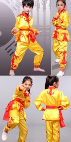 Kid's Applique Kung Fu Uniform with Sash (RM)