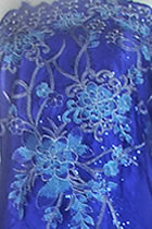 Fabric - See-through Embroidery Gauze
