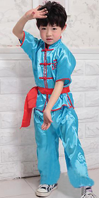 Kid's Short-sleeve Kung Fu Suit (RM)