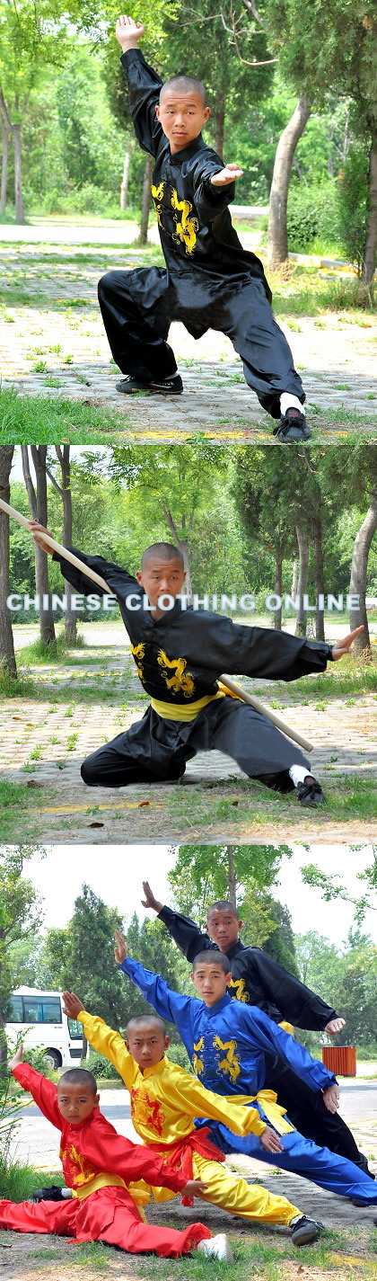 Kid's Kung Fu Uniform with Sash (RM)