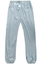 Professional Taichi Kungfu Pants - Korean Silk - Powder Blue (RM)