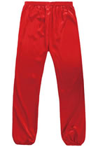 Professional Taichi Kungfu Pants - Korean Silk - Red (RM)