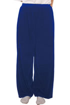 Professional Taichi Kungfu Pants - Velvet - Sapphire Blue (RM)