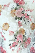 Fabric - Printed Lace Gauze