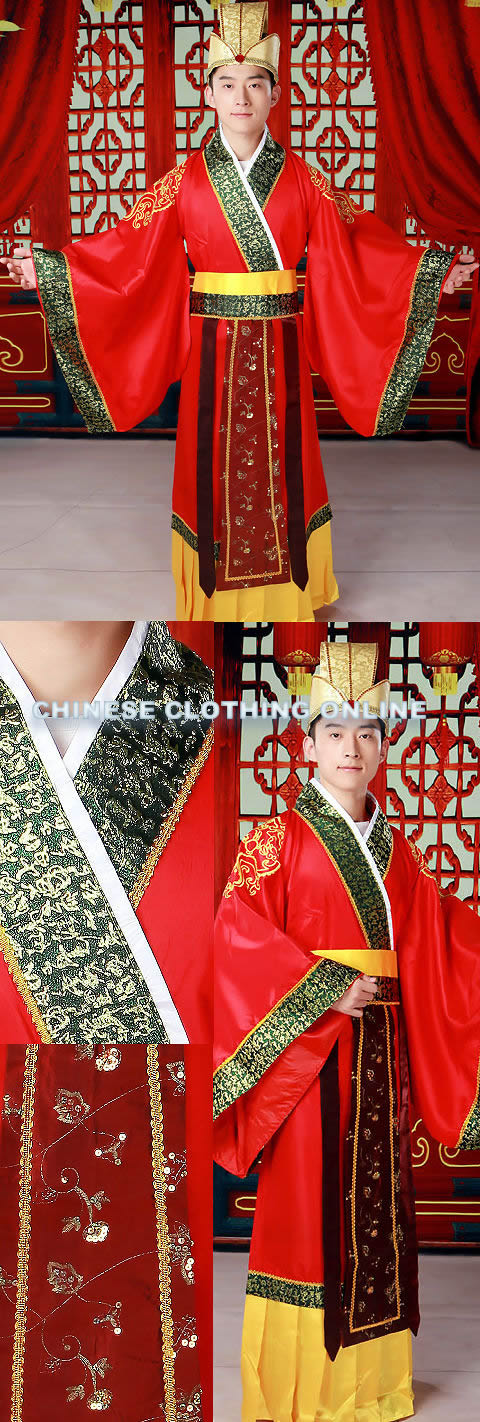 Han Emperor Dress w/ Crown (RM)