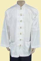 Chinese Mandarin Shirt w/ Dual-frog (CM)