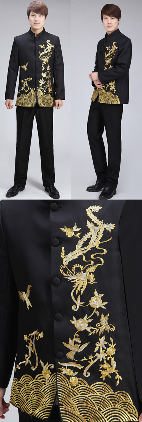 Modernised Embroidery Mao Jacket (RM)