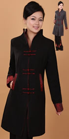 Mandarin Wool Coat (CM)