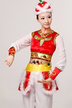 Chinese Ethnic Dancing Costume - Menggu Zu (Mongolian)