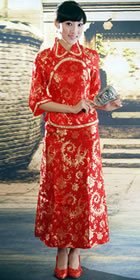 3/4-sleeve Long-length Fengxian Qungua (RM)