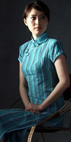 Short-sleeve Long-length Cheongsam (CM)