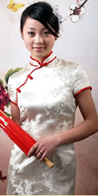 Short-sleeve Long-length Cheongsam (CM)