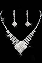 Bridal Necklace and Earrings Set