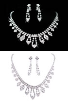 Bridal Necklace and Earrings Set