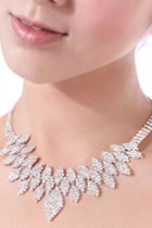 Bridal Necklace and Earrings Set