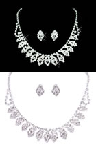 Bridal Necklace and Earrings Set