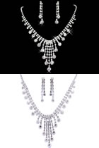 Bridal Necklace and Earrings Set