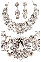 Bridal Necklace and Earrings Set