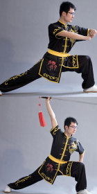 Dragon and Ethnic Embroidery 2-piece Kung Fu / Taichi Suit (CM)