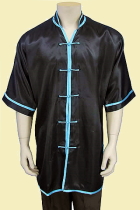 V-collar Short-sleeve Kung Fu Shirt (CM)