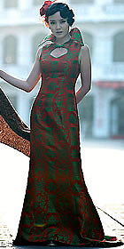 Sleeveless Long Cheongsam (CM)